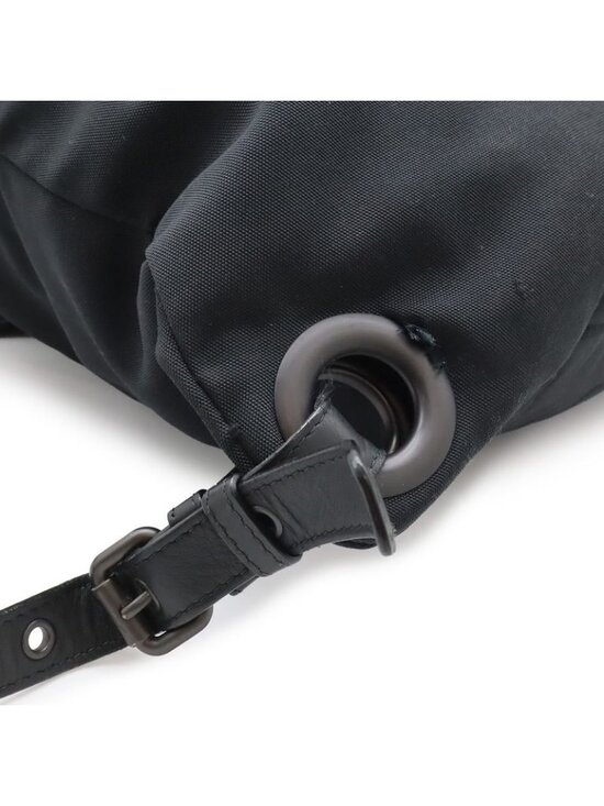 Bottega Veneta Intrecciato Backpack Nylon Leather Black main image 4